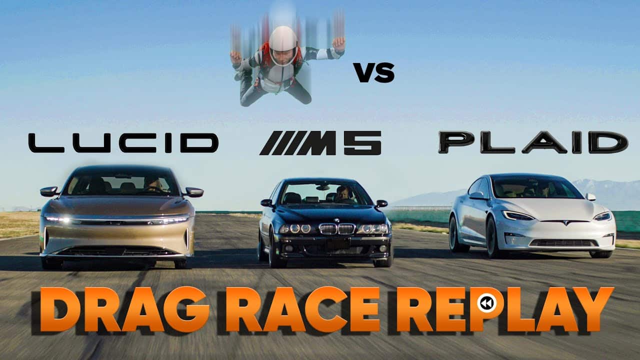 La drag race tra Tesla e Lucid Air e la terza incomoda [VIDEO]