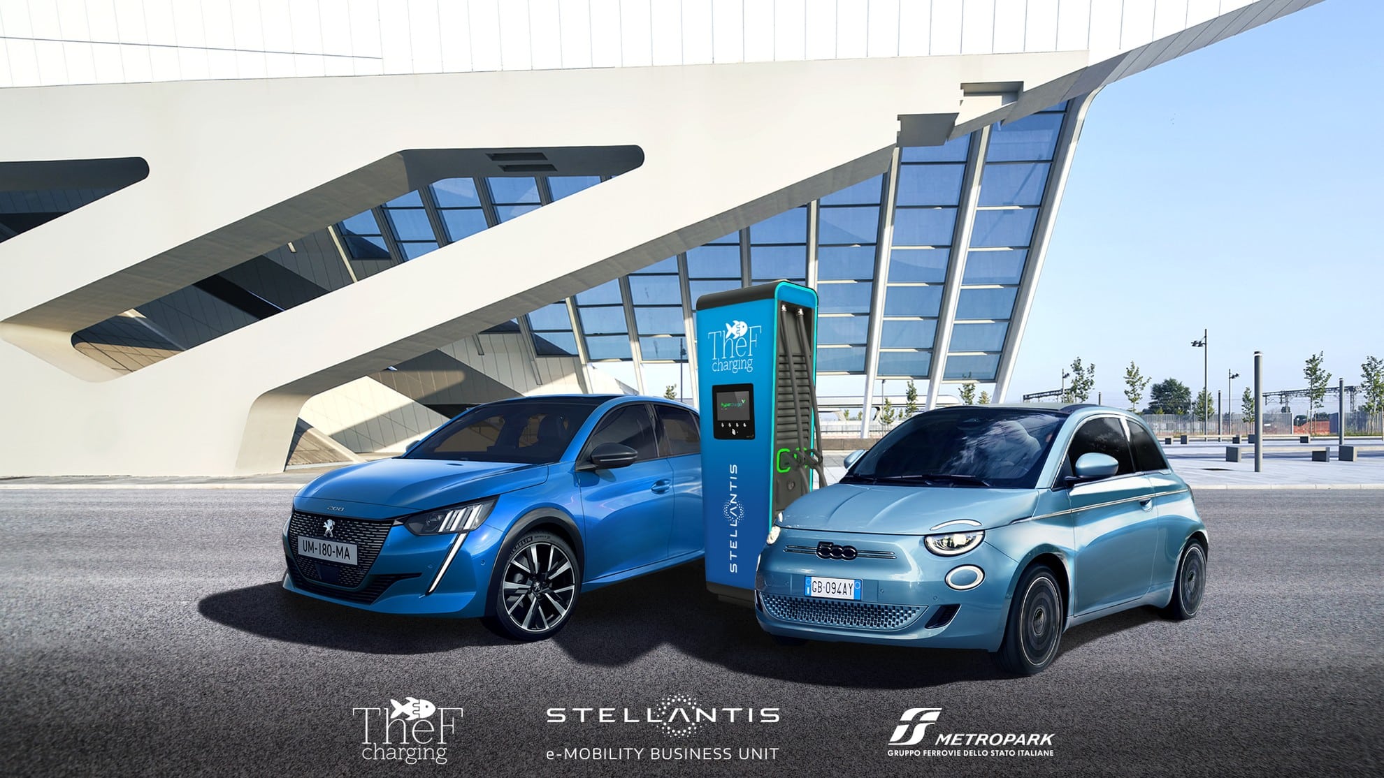 Stellantis e TheF Charging collaborano con Trenitalia per la mobilità elettrica
