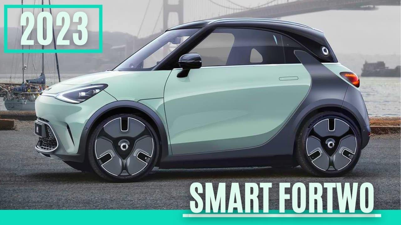 Render smart EQ fortwo 2023: influenze dal nuovo SUV per il design?