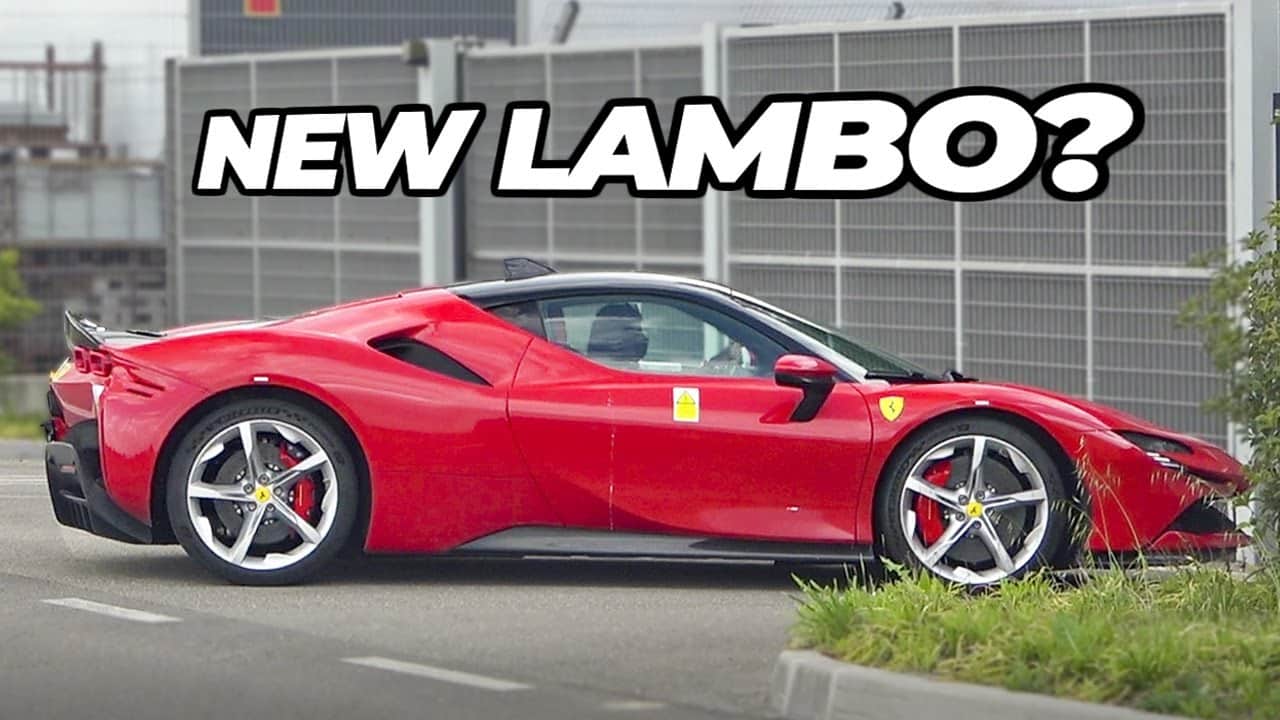Lamborghini sta testando la Ferrari SF90 Stradale ibrida: cosa bolle in pentola?