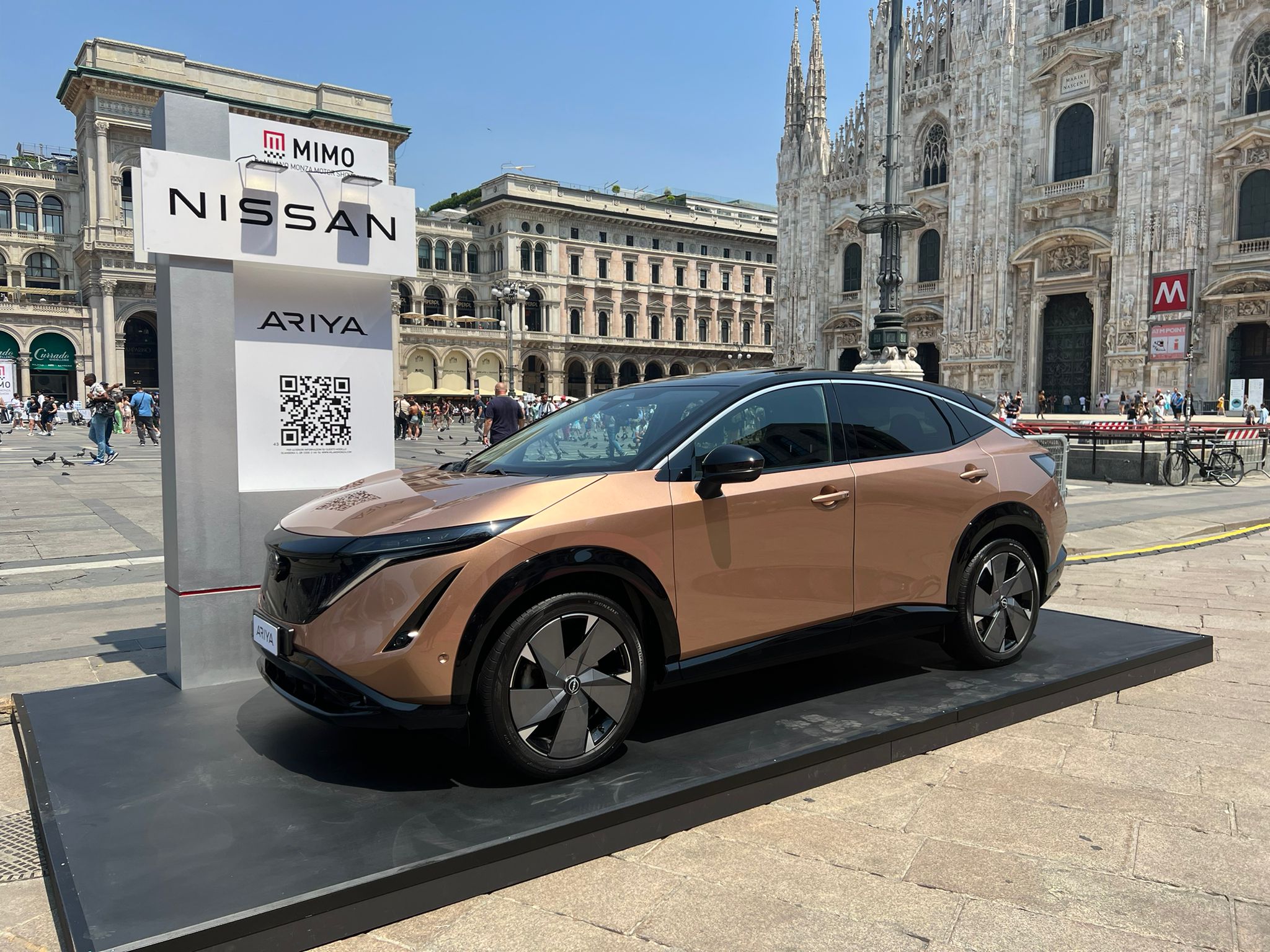Nissan si presenta al Mimo 2022 esponendo la Ariya