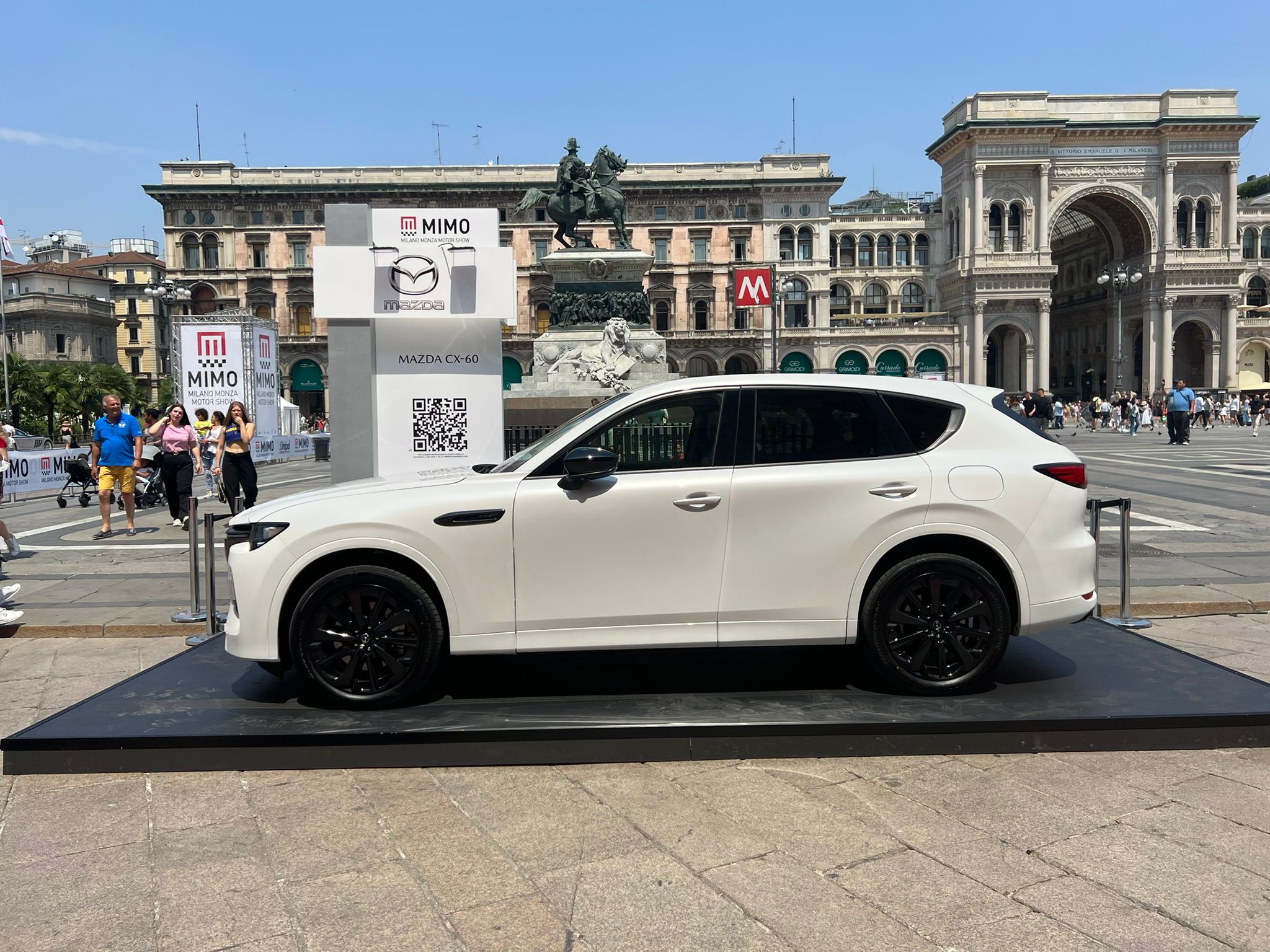 Mazda CX-60, la prima plug-in del Marchio, protagonista a Milano Monza Motorshow 2022