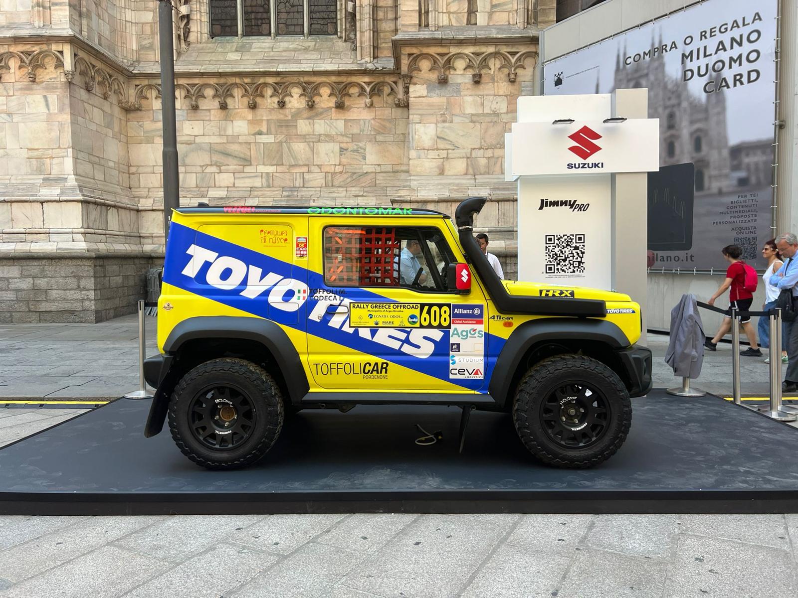 Suzuki al Milano Monza Motorshow 2022, tra talent e la Jimny da Rally