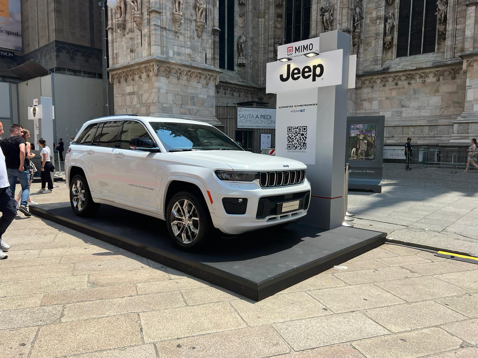 Mimo 2022, Stellantis espone la Jeep Grand Cherokee 4xe Overland