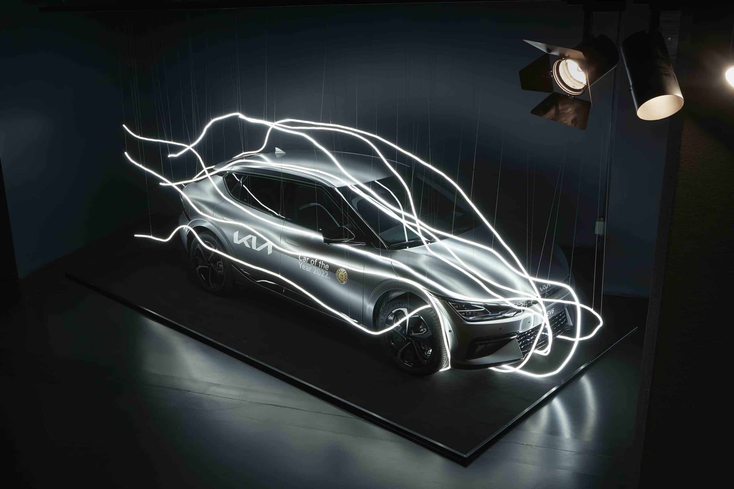 La Car of the Year 2022 Kia EV6 entra nella collezione permanente del Mauto di Torino