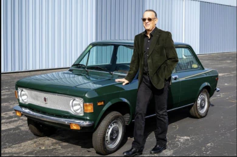 Tom Hanks mette in vendita la sua Fiat 128: a vederla bene, è messa male