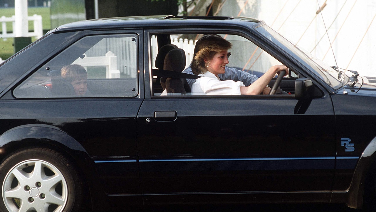 All’asta la Ford Escort RS di Lady Diana: la sua storia