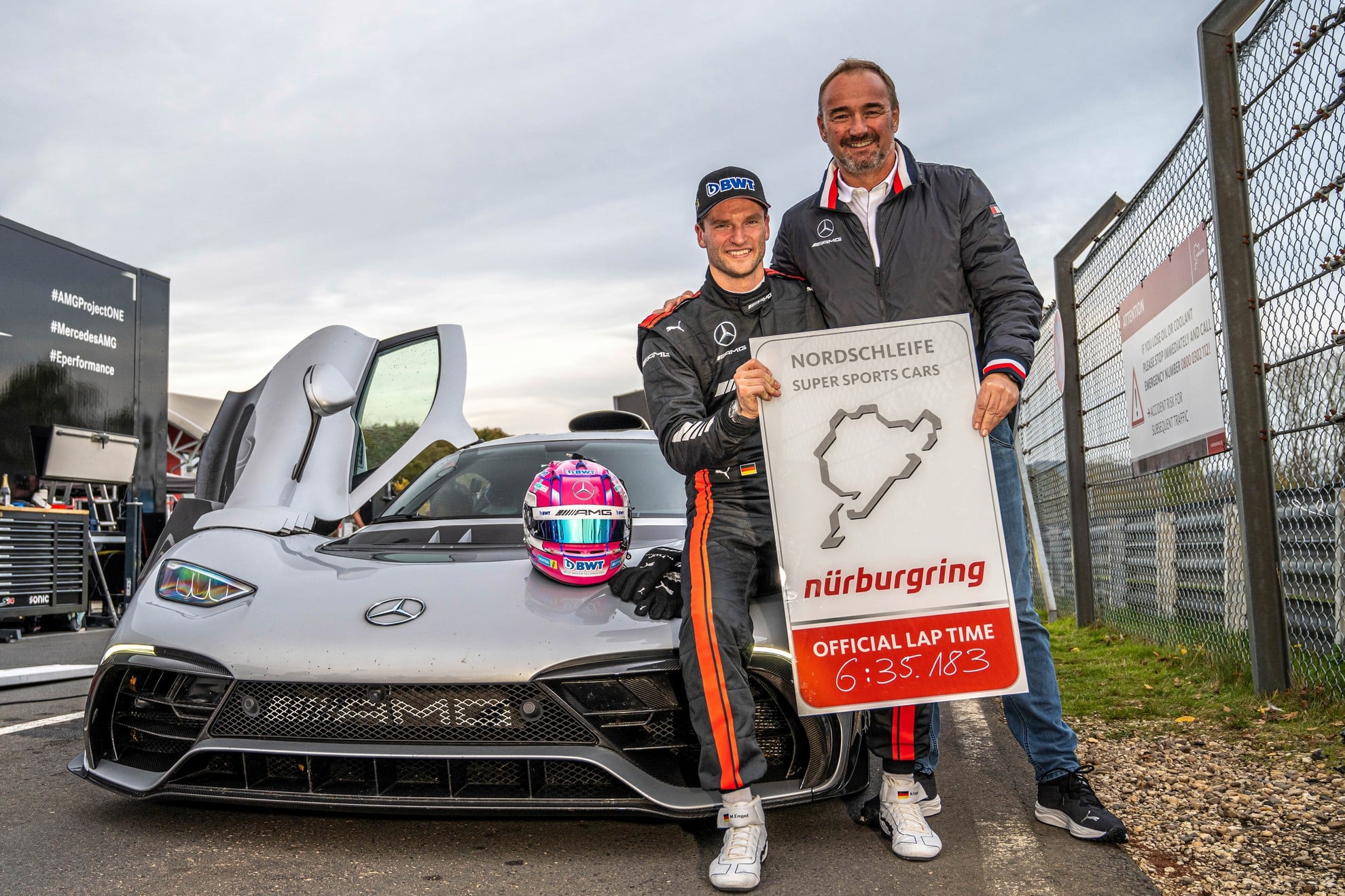 Mercedes AMG-One firma il nuovo record del Nurburgring [VIDEO]