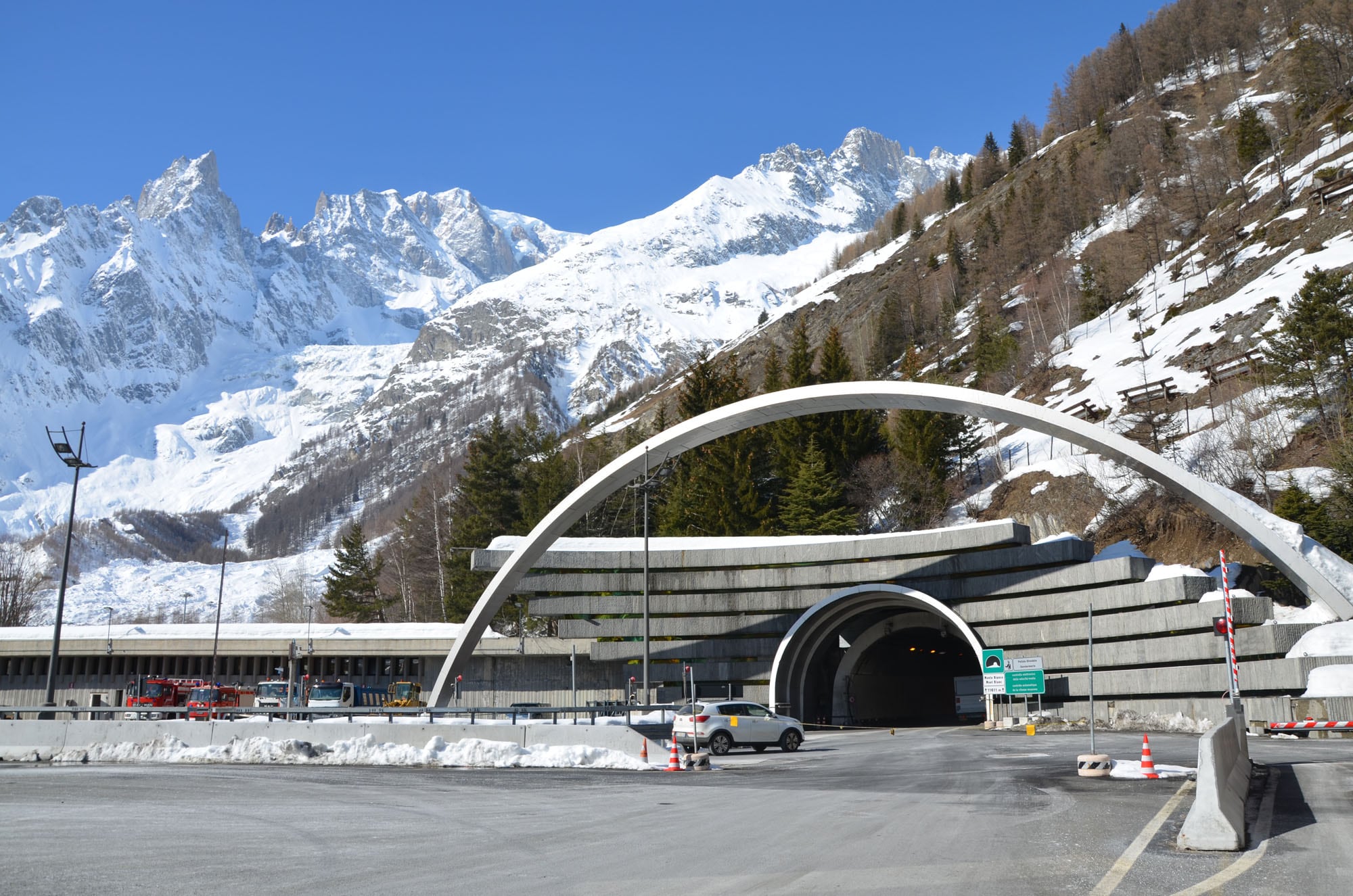 Traforo Monte Bianco: prevista la chiusura programmata a causa dell’amianto
