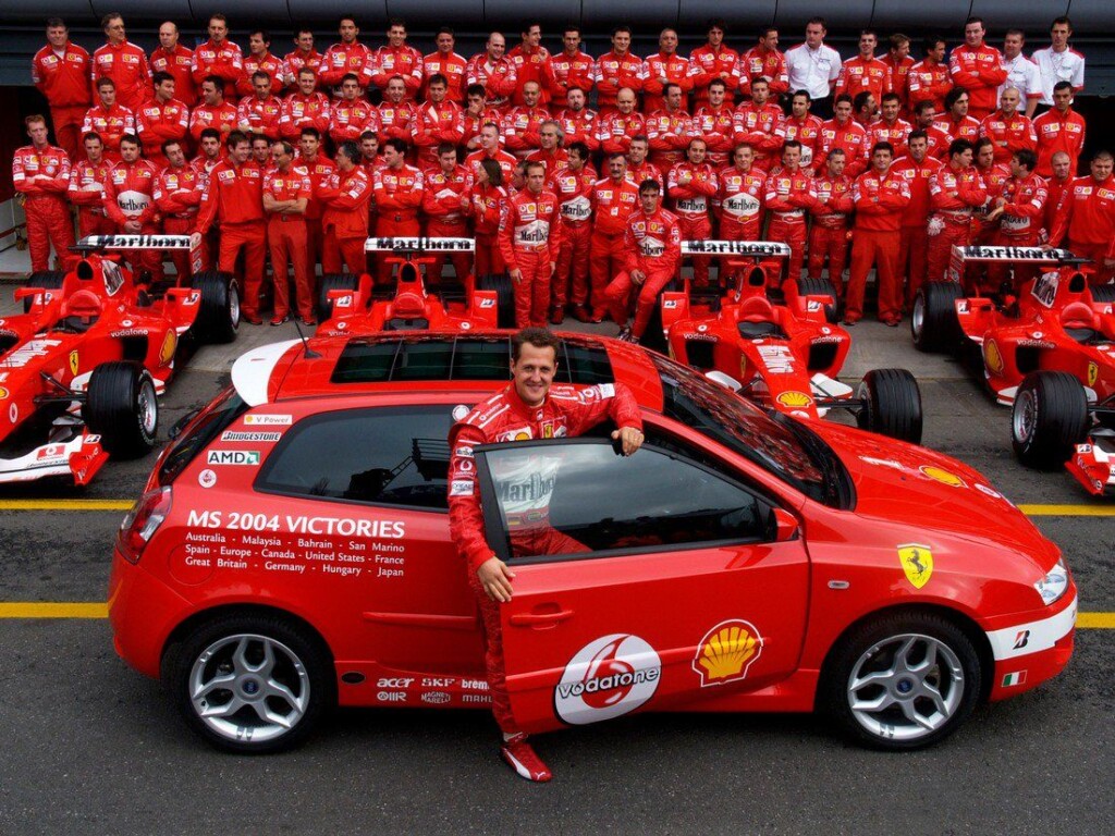 Michael Schumacher FIAT Stilo