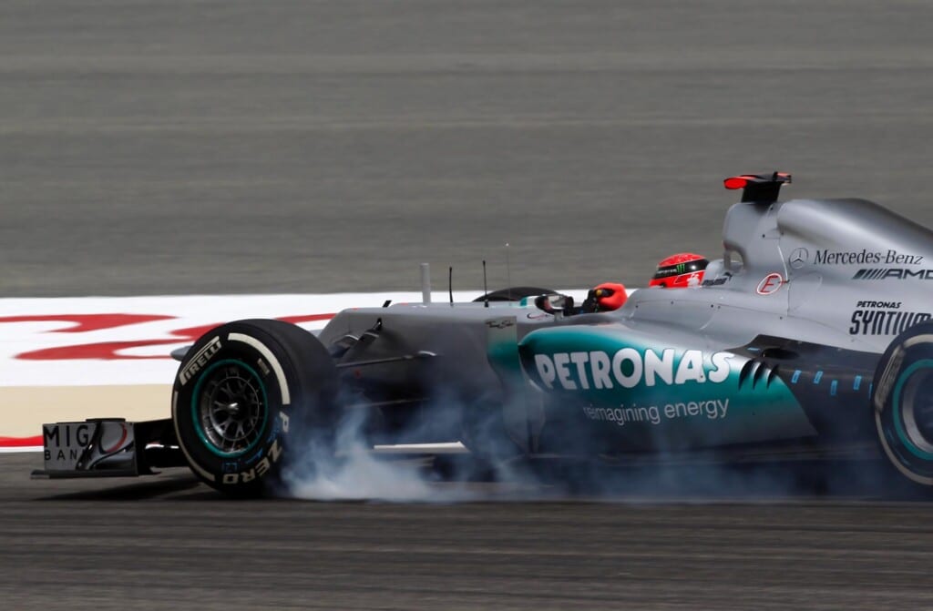 Michael Schumacher Mercedes Bahrain