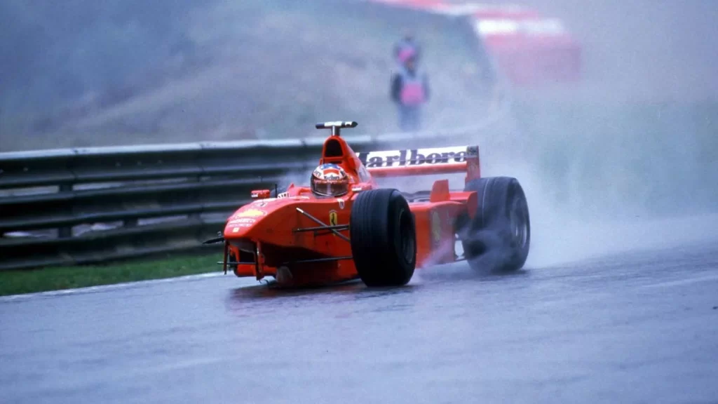 Michael Schumacher Spa 1998