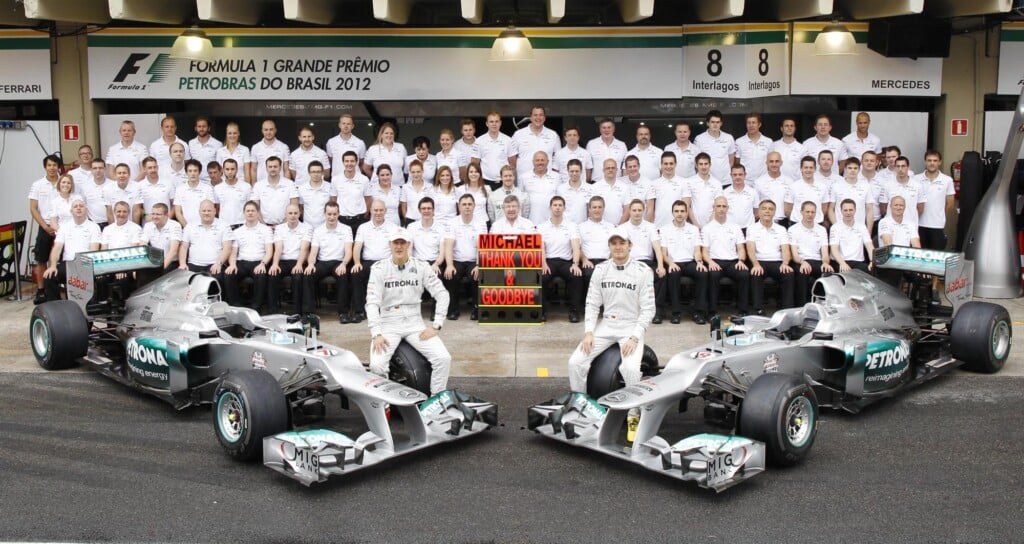 Michael Schumacher addio Formula 1 2012