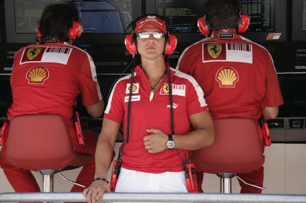 Michael Schumacher muretto Ferrari
