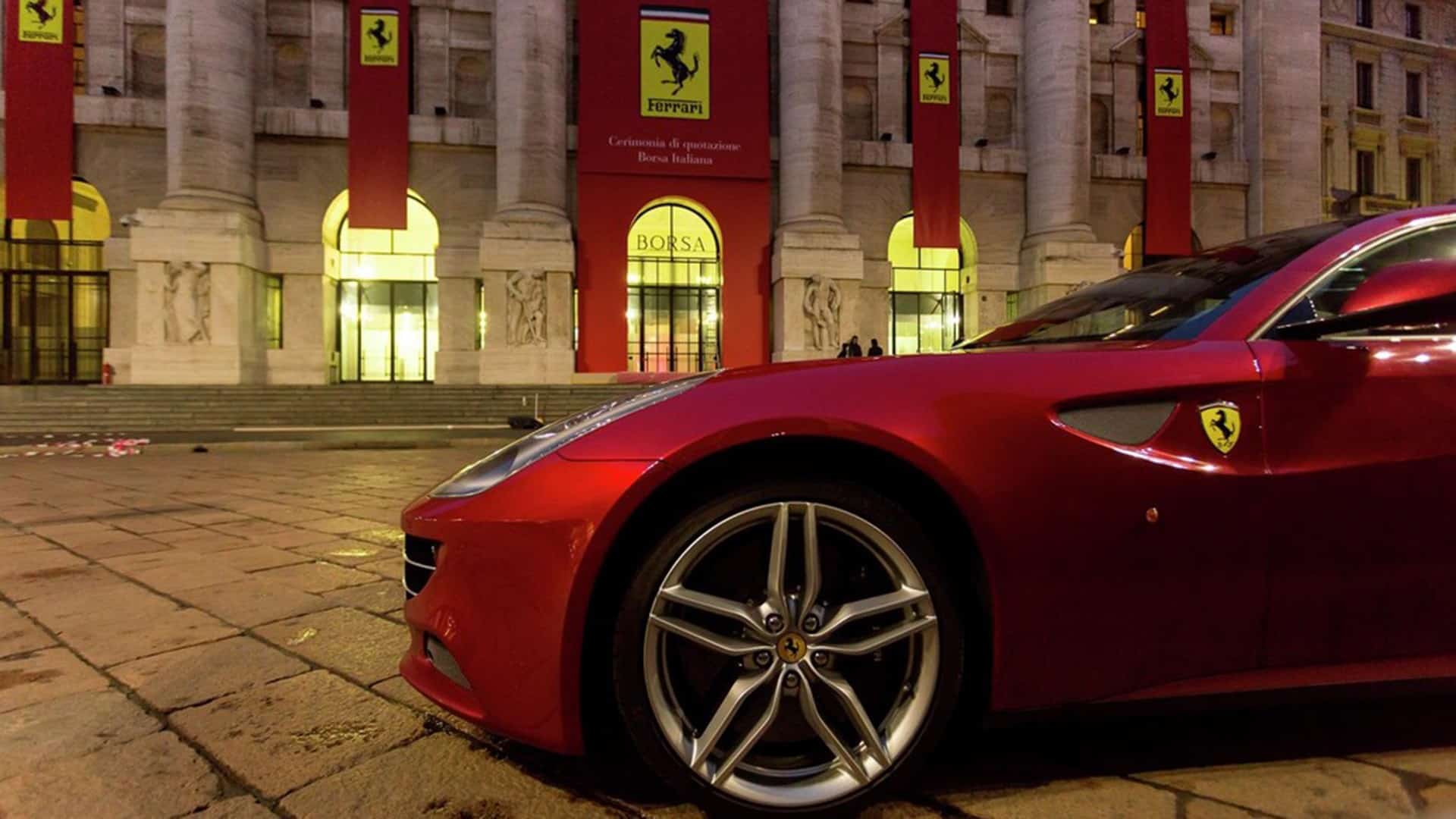 Ferrari borsa azioni