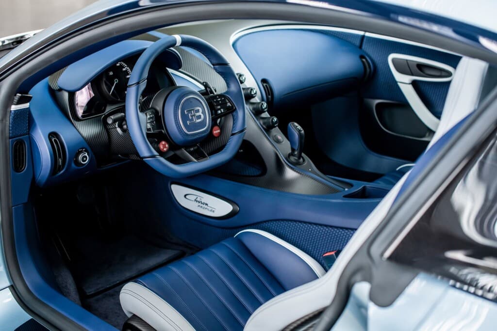 Bugatti Chiron Profilée interni