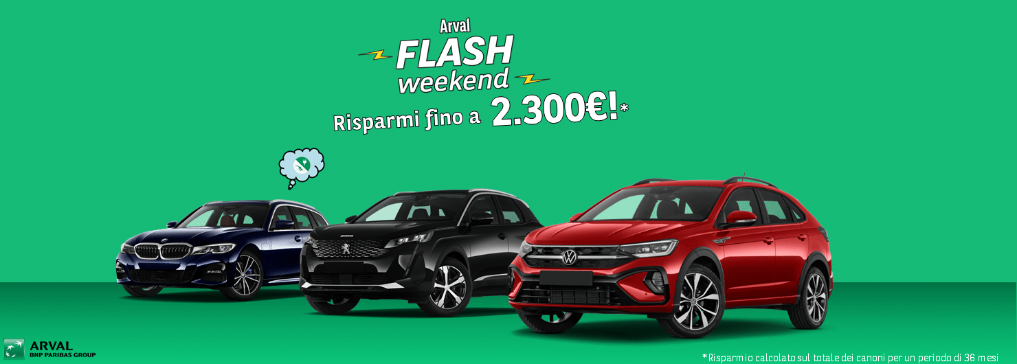 ARVAL Flash Weekend marzo aprile 2023