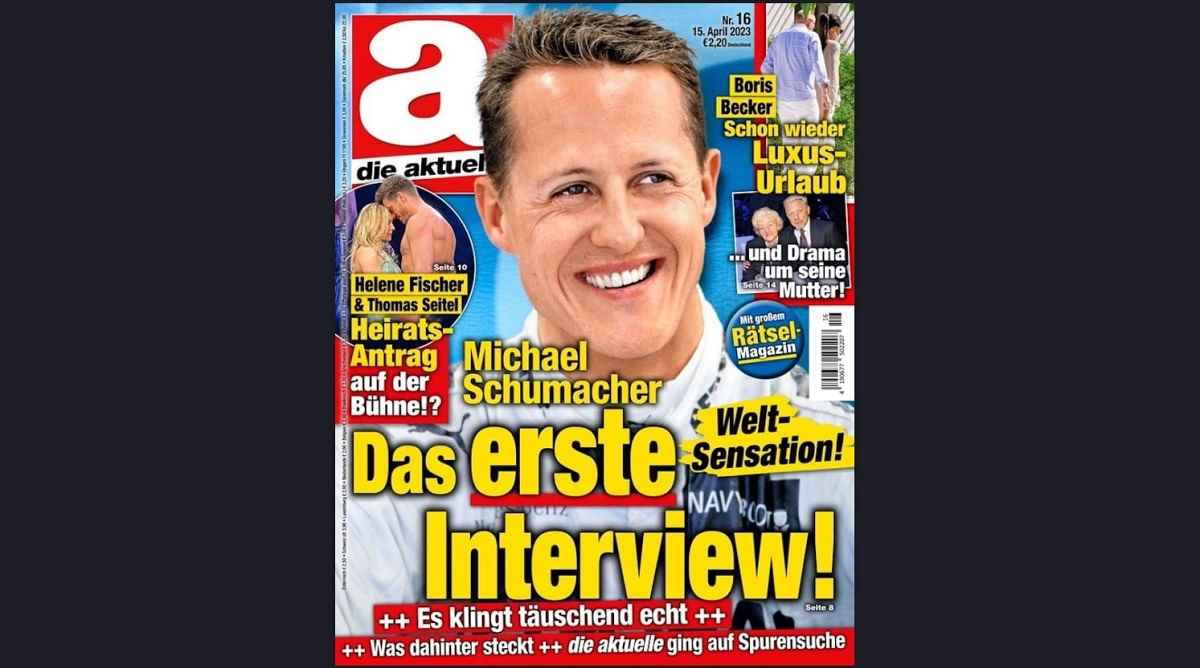 In Germania è caos per l’intervista artificiale a Michael Schumacher
