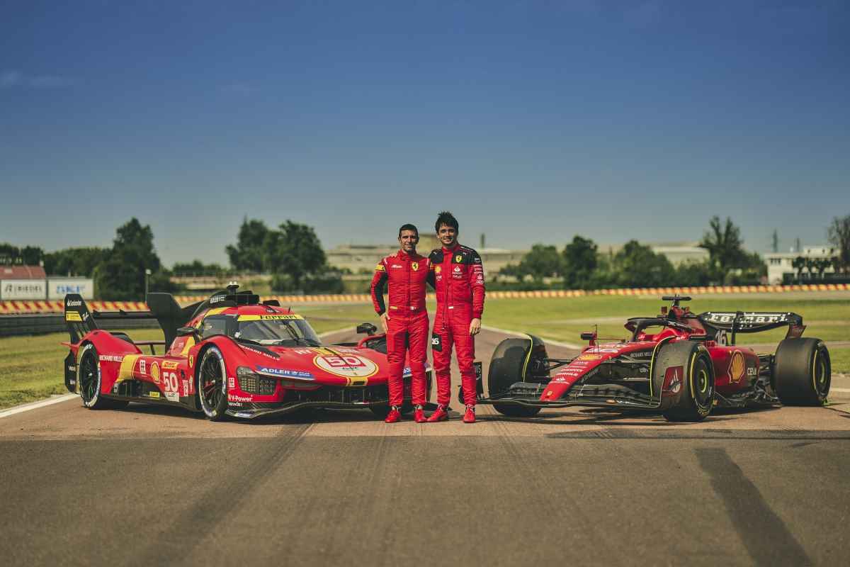 A Fiorano Ferrari prova le novità della SF-23 per l’Austria