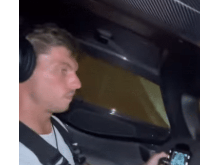 Verstappen supera il limite di velocità su una Valkyrie [VIDEO]