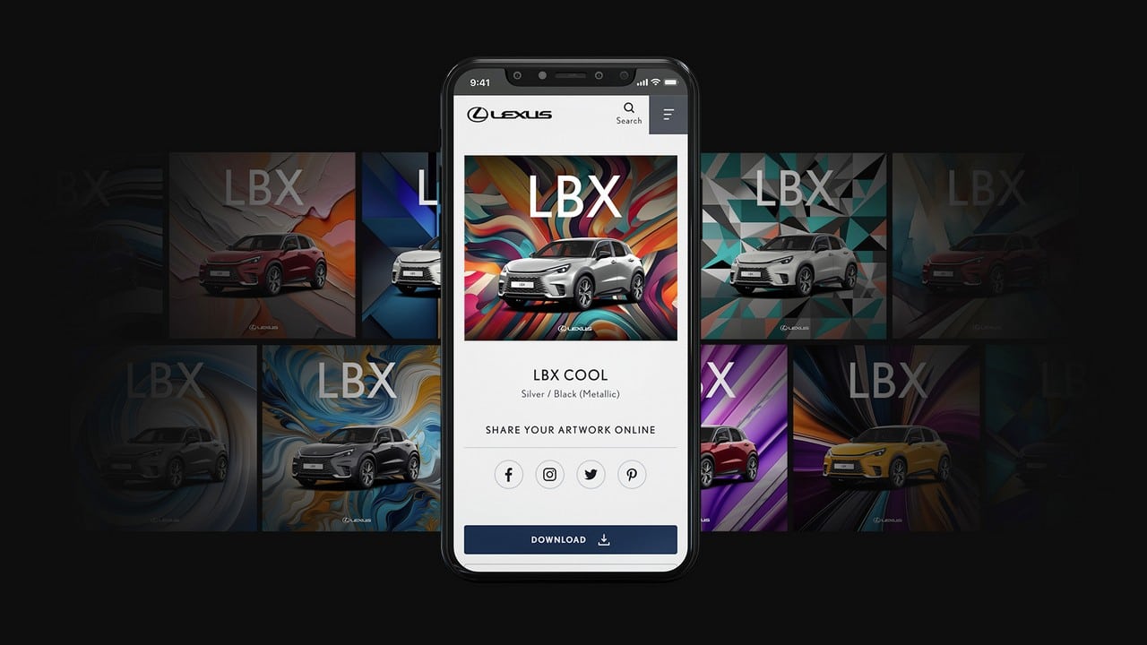 Lexus LBX: con l’intelligenza artificiale il configuratore è più evoluto