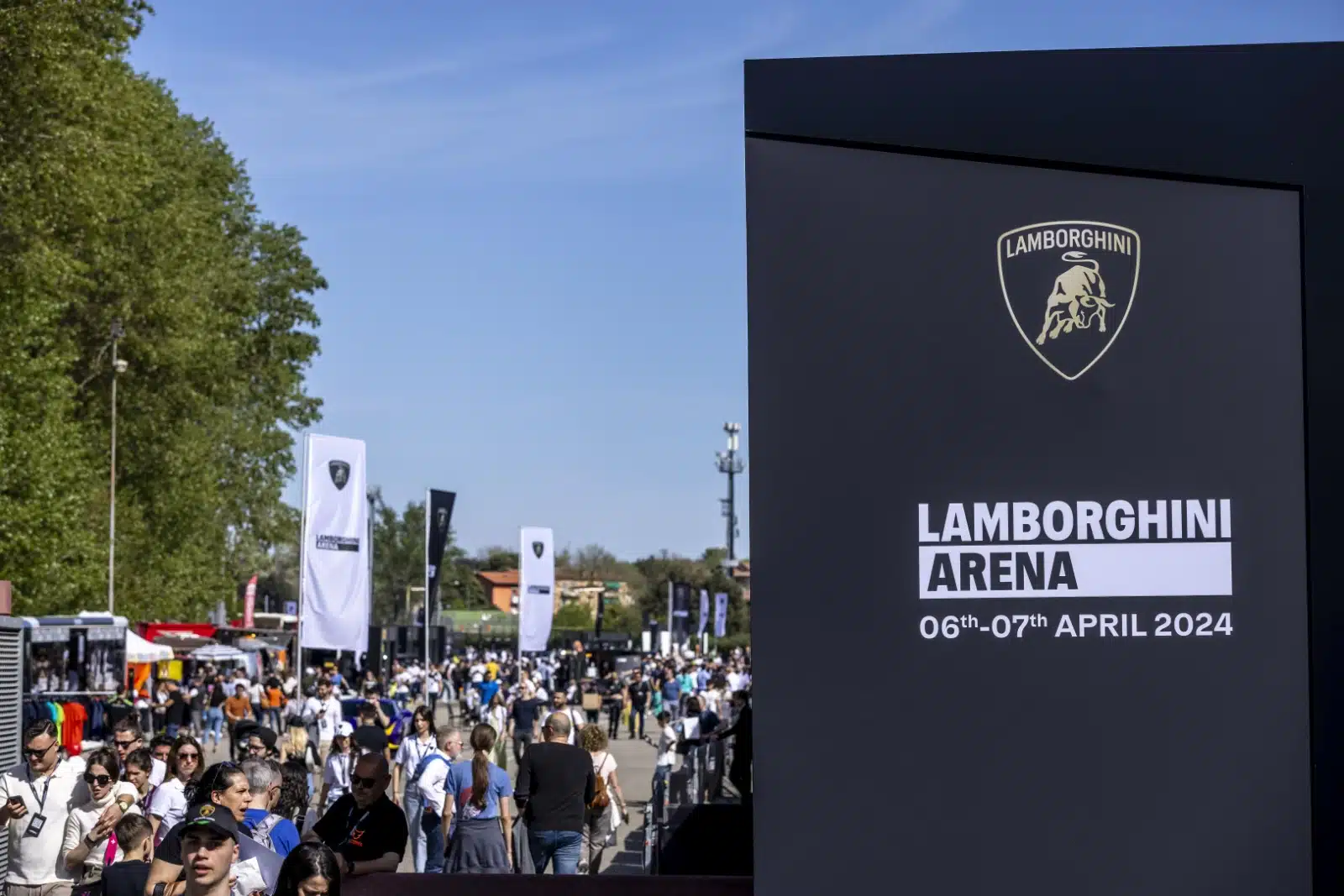 Lamborghini Arena 2024: a Imola parata con 352 Lamborghini, quanta passione