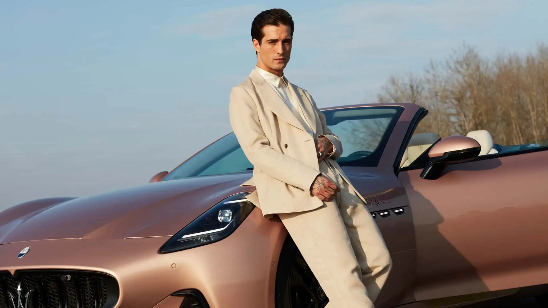 Maserati ha un nuovo testimonial, è Damiano dei Maneskin [VIDEO]